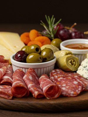 Deluxe Charcuterie & Cheese Board for Two