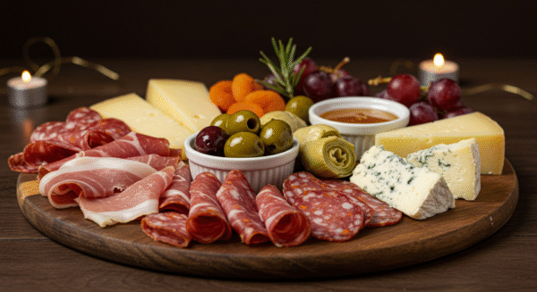 Deluxe Charcuterie & Cheese Board for Two
