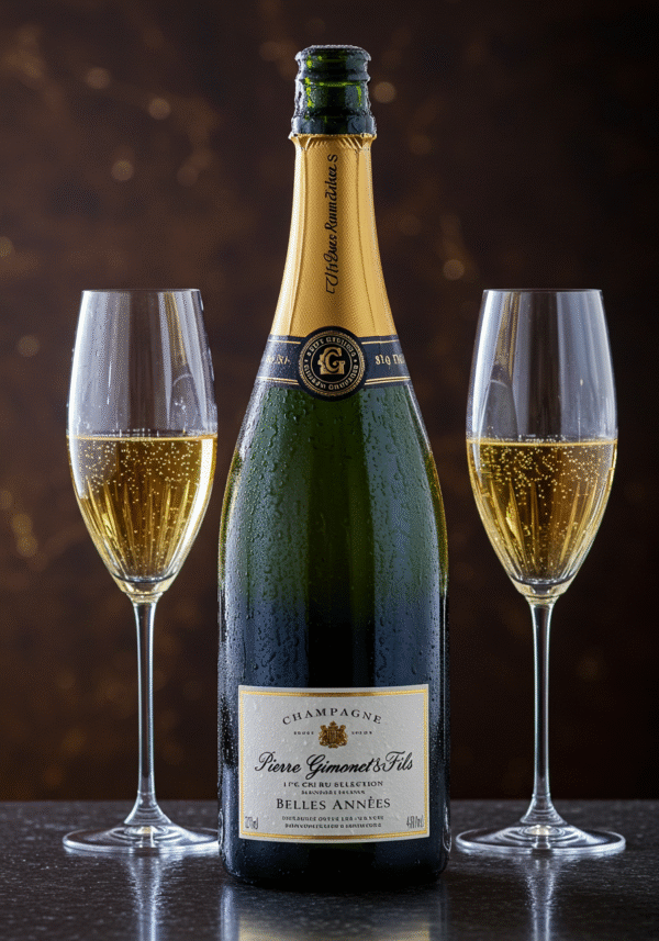 Bottle of Champagne – Pierre Gimonnet & Fils 1er Cru “Belles Années” (Brut, Blanc de Blancs)